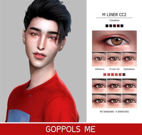 Male Makeup M2 At Goppols Me The Sims 4 Catalog