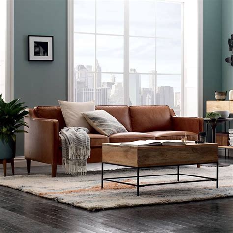 Low quality furniture and lackluster customer service. Pin by Dawn Marchand on Lounge. | Leather sofa living room ...