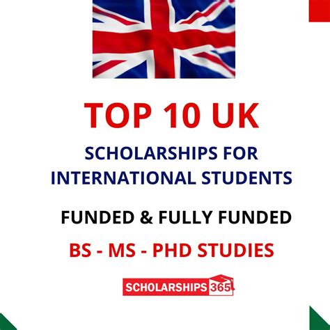 Top 10 Scholarship In Uk For International Students 2022