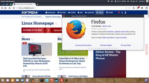 Firefox is the default web browser in a number of linux distributions and ubuntu is one of them. Mozilla Firefox 53.0 Web Browser Drops Linux Support for ...