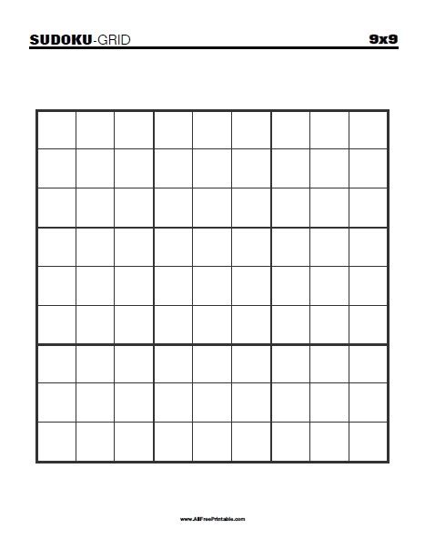 Free Hot Printable Blank Number Grids