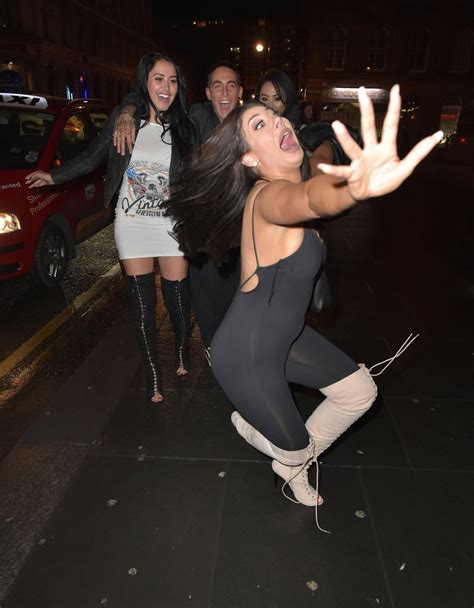 geordie shore stars enjoy wild night out in newcastle ok magazine