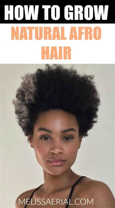 Natural Afro Hair Is Destined To Grow But Only If You Have The Proper