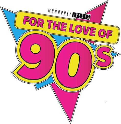 For The Love Of 90s Logo 90s Logos Retro Graphic Design 90s Design