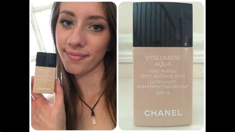 Chanel Vitalumiere Aqua Ultra Light Skin Perfecting Makeup Reviews