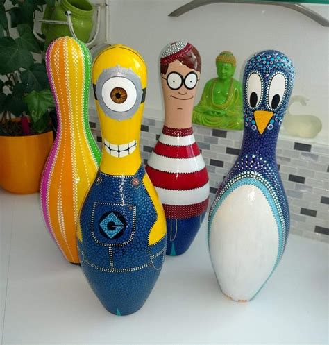 Pin By Amy Hall On Craft Show Bowling Pin Crafts Bowling Pins