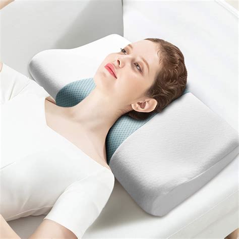 Housefar Contour Memory Foam Pillow Cervical Massage Deep Sleep