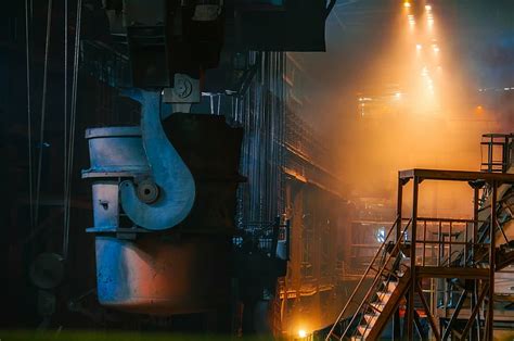 Hd Wallpaper Industry Factory Metal Iron Steel Engineering