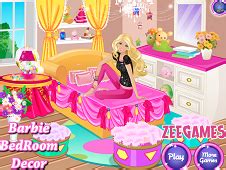 barbie bedroom decor barbie games