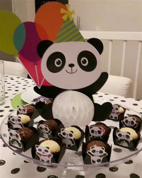 70 Ideias Para Festa Urso Panda Venha Conferir Panda Themed Party