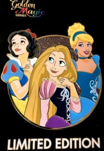 New Le Jumbo Disney Pin Tangled Rapunzel Cinderella Snow White Princesses Acme Ebay