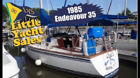 Sold 1985 Endeavour 35 Sailboat At Little Yacht Sales Kemah Texas