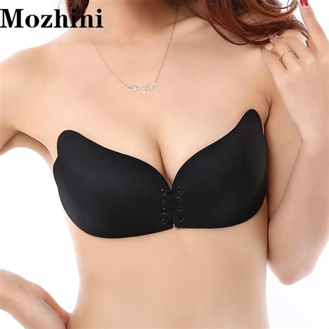 Mozhini Three Quarters 3 4 Cup Sexy Wire Free Ruffles Solid Bras Sexy