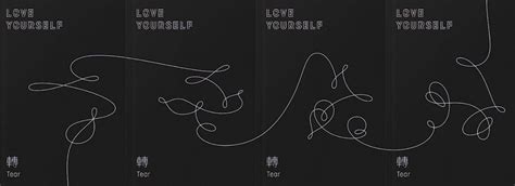 Bts 방탄소년단 Love Yourself 轉 ‘tear Album Covers Kpop