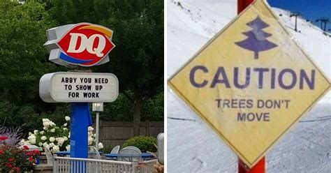 Funny Signs Thatll Make Any Driver Do A Double Take 22