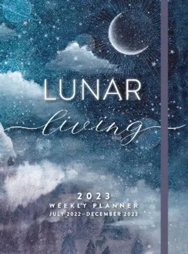 Lunar Living 2023 Weekly Planner Hardback Uk Import 2355 Picclick