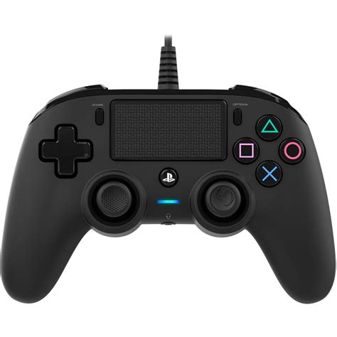 Nacon Gaming Ps4 Wired Compact Controller Black Big W