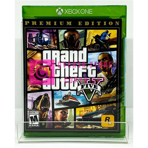 grand theft auto v premium edition gta 5 xbox one brand new factory sealed