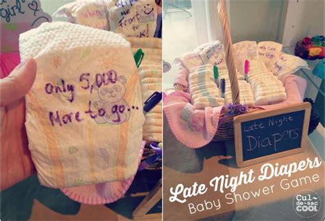 Baby joke 35 do i have to have a baby shower? Late Night Diapers Baby Shower Game