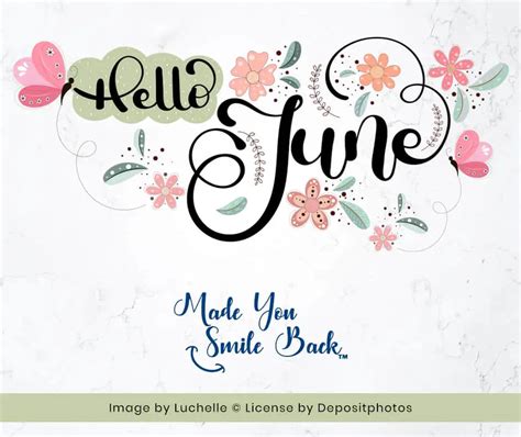 Discover Fun Facts About June Made You Smile Back