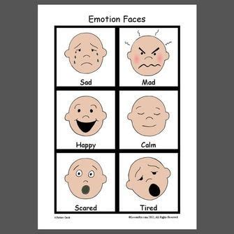 Emotion Gesichter #emotion #gesichter | Emotion faces, Preschool social skills, Teaching emotions
