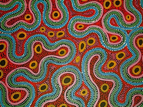 Aboriginal Dot Paintings Aboriginal Dot Painting Pinterest