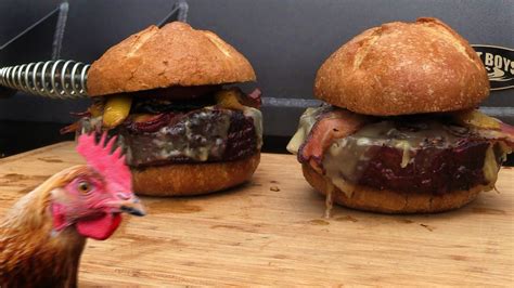 Watch The Bbq Pit Boys Grill Up Some Smoked Whiskey Cheeseburgers