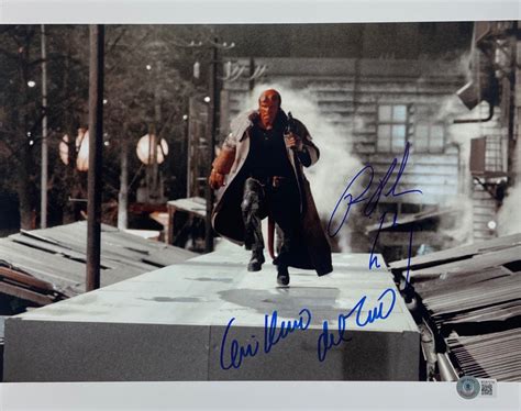 Lot Detail Hellboy Guillermo Del Toro And Ron Perlman Signed 11 X 14