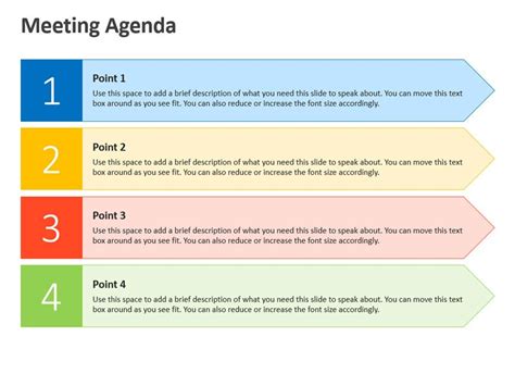 Agenda diagram with six various business agendas powerpoint slides. Meeting Agenda - Business PPT Slides