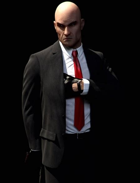 Hitman Costumes Suit Agent 47 Cosplay Black Hitman Suit
