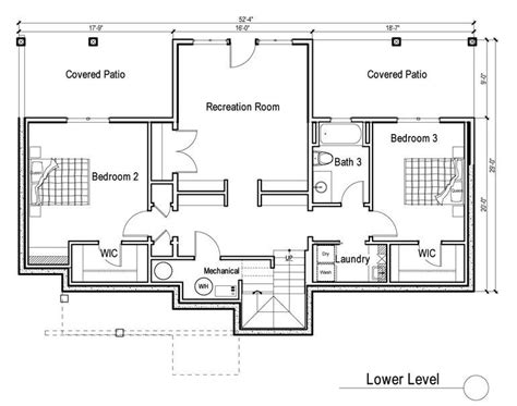 The ranch house plan style has a variety of definitions. Smart Placement Ranch Floor Plans With Basement Walkout ...