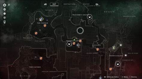 Nessus Lost Sector Map Map Of The Usa With State Names