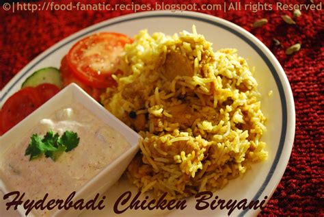 Food Fanatic Hyderabadi Chicken Biryani