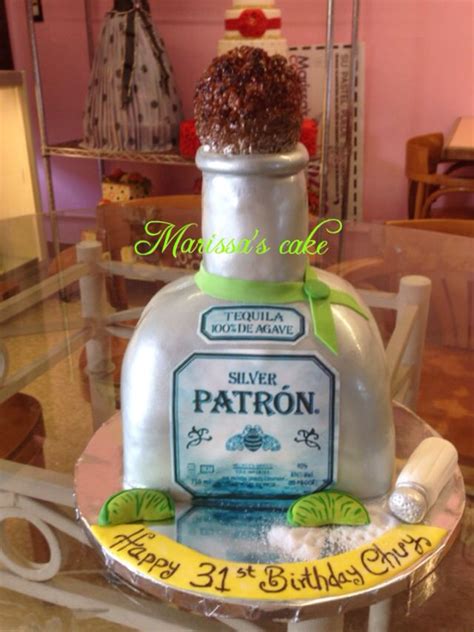 Tequila Patrón Birthday Cake Visit Us Marissascake Or