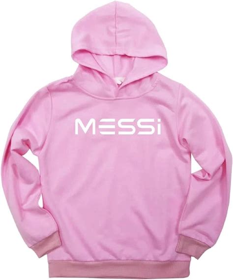 Xmtihe Little Kids Toddlers Lionel Messi Hooded Sweatshirts Boys Girls