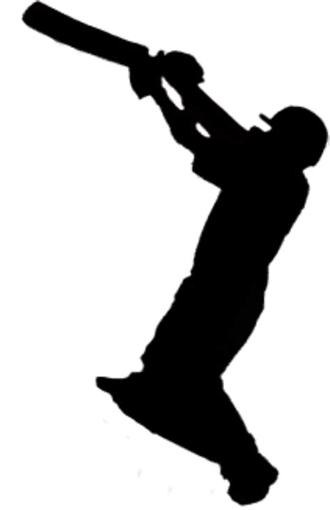 Cricket Batsman Vector Png Cricket Logo Vector Png Clipart Full
