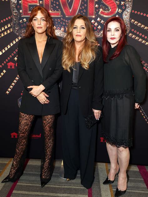 Lisa Marie Presley Makes A Rare Appearance As She Leads Generations At Elvis Premiere Lisa