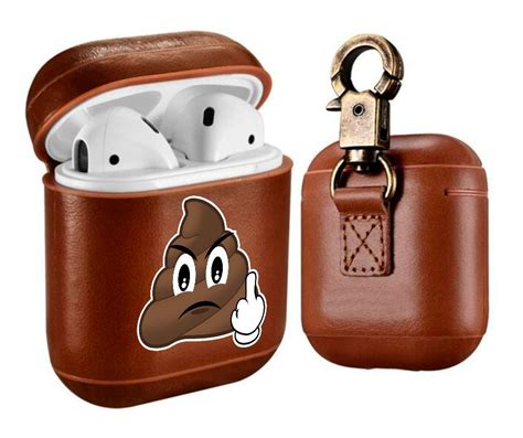 Poop Emoji Airpod Case Keyring Case Poop Bag Holder Headphone Etsy