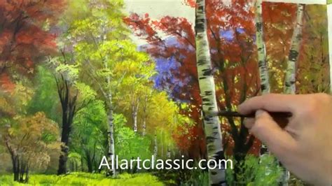 Landscape With River And Trees Original Oil Painting Youtube