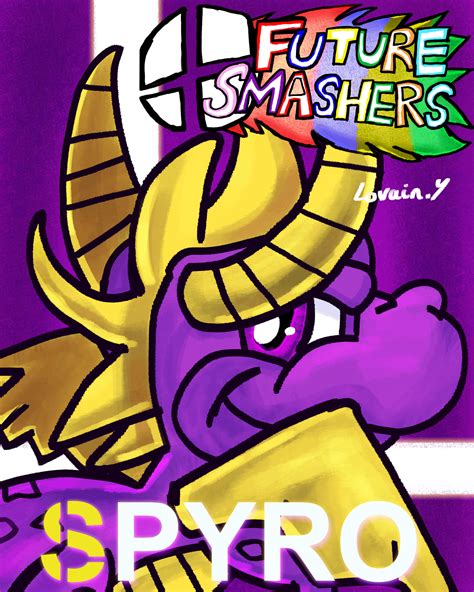 Dear Spyro The Dragon Fans Ive Made A Fanart Of Spyro The Dragon
