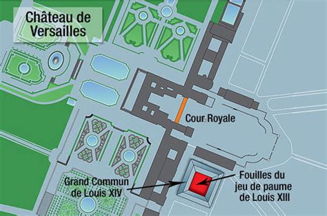 See more ideas about versailles, floor plans, how to plan. Plan de Versailles : Les fouilles du jeu de paume de Louis ...