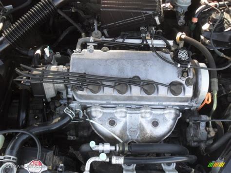 1998 Honda Civic Lx Sedan 16 Liter Sohc 16v 4 Cylinder Engine Photo