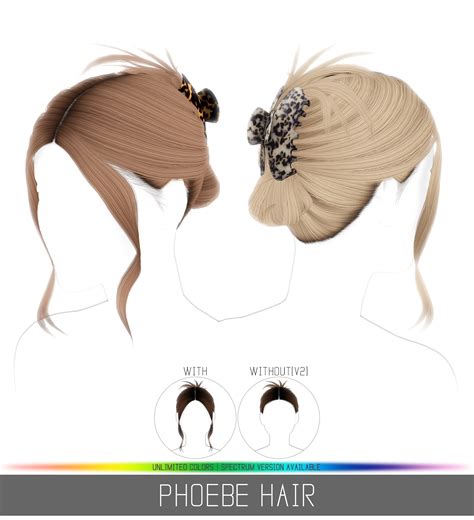 Phoebe Hair ~ Simpliciaty Sims 4 Hairs