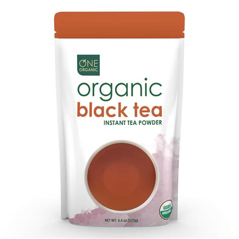 One Organic Instant Black Tea Powder 4 4 Oz