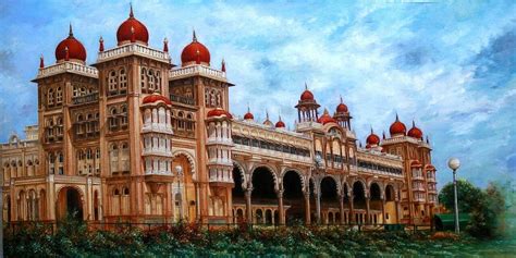 Mysore Palace Painting By Kurians Art Work Pixels