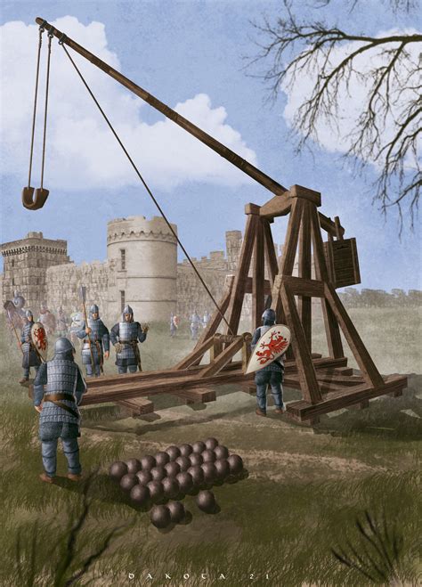 Medieval Catapult By Daniel Acosta Scrolller