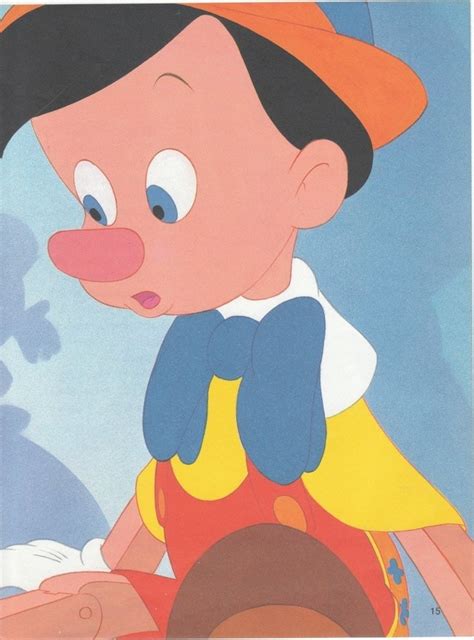 Vintage Disney Pinocchio Fairy Tale Illustration Wall Decor