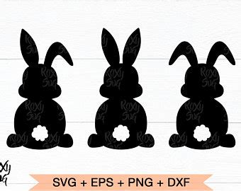 Download Bunny svg | Etsy in 2020 | Bunny silhouette, Rabbit ...