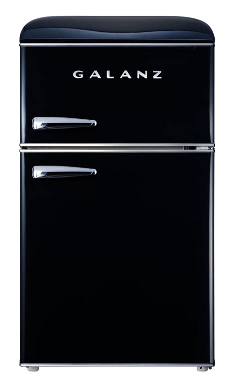 Buy Galanz GLR31TBKER 3 1 Cu Ft Dual Door Retro Refrigerator True