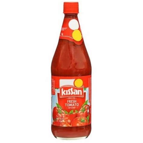 Kissan Fresh Tomato Ketchup 1kg Bottle Tamato Ketchup टमाटर की